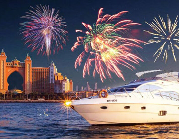 New Year Yacht Rental in Dubai 2024/2025 | 43 Feet Luxury Yacht (12 Pax)